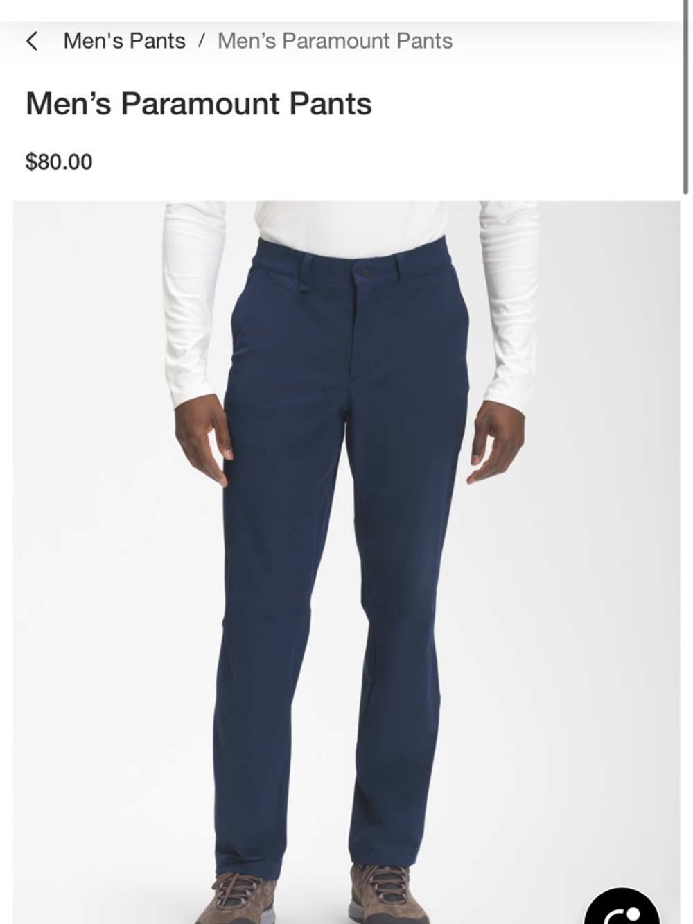 The North Face Men's Paramount Pants in BLACK
